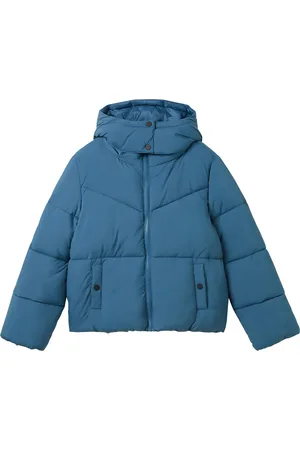 TOM TAILOR Steppjacke, mit Kapuze, mit abnehmbarer Kapuze