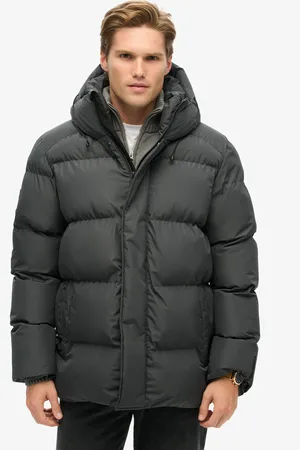 Superdry Steppjacke »HOODED 5 BAFFLE SPORTS PUFFER«, mit Kapuze