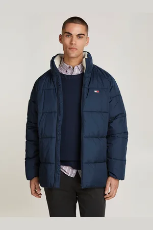 Tommy Hilfiger Steppjacke »TJM POLY PUFFER EXT«, ohne Kapuze
