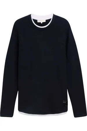 TOM TAILOR 2-in-1-Pullover, mit Struktur