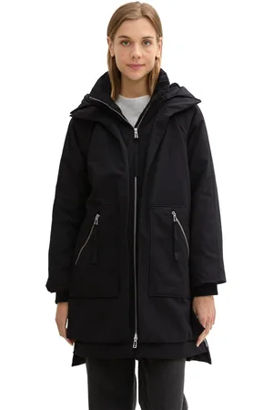 TOM TAILOR Winterjacke, mit Kapuze, mit Kapuze
