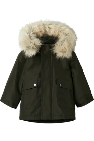 NAME IT Parka »NMMMILLO PARKA JACKET LONG FO NOOS«, mit Kapuze