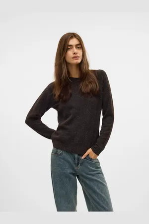 VERO MODA Rundhalspullover »VMDOFFY LS O-NECK BLOUSE GA NOOS«