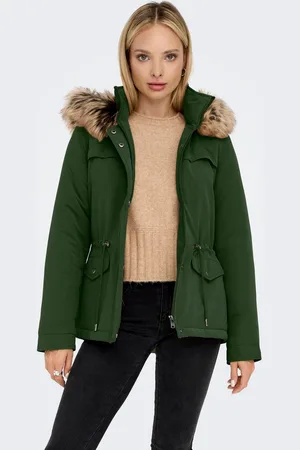 ONLY Parka »ONLNEWSTARLINE AW PARKA CC OTW«, mit Kapuze