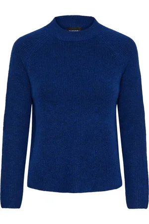 Pieces® Rundhalspullover »PCELLEN LS O-NECK KNIT NOOS BC«