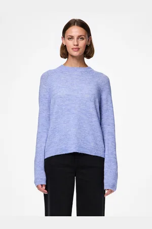 Pieces® Strickpullover »PCJULIANA LS O-NECK KNIT NOOS BC«