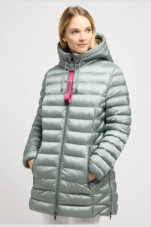 Barbara Lebek Steppjacke, mit Kapuze, mit Kapuze