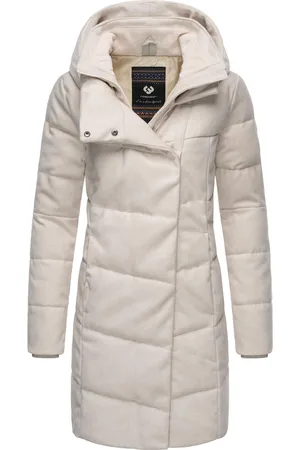 Ragwear Wintermantel »Wintermantel Pavla Coat«, stylischer Damen Steppmantel in Woll-Optik