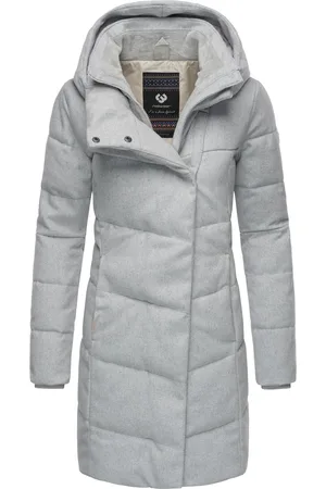 Ragwear Wintermantel »Wintermantel Pavla Coat«, stylischer Damen Steppmantel in Woll-Optik