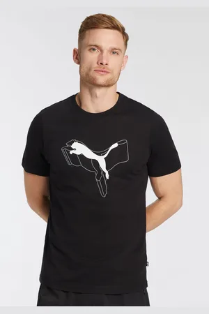 PUMA T-Shirt »ESS+ LOGO LAB CAT TEE«