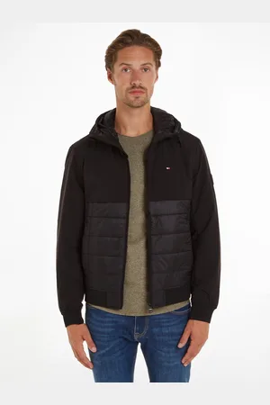 Tommy Hilfiger Steppjacke »CL MIX MEDIA HOODED JACKET«, mit Kapuze