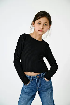 ONLY Rundhalsshirt »KOGNELLA L/S O-NECK TOP JRS NOOS«