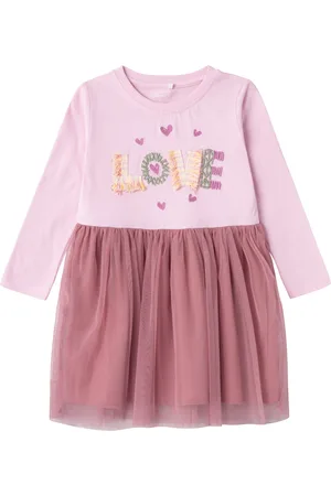 NAME IT Tüllkleid »NMFOHFELIA LS DRESS BOX«