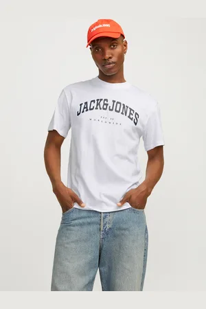 JACK & JONES Rundhalsshirt »JJECALEB VARSITY TEE SS O-NECK NOOS«