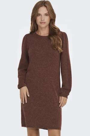 ONLY Strickkleid »ONLRICA LIFE LS PUFF DRESS KNT«