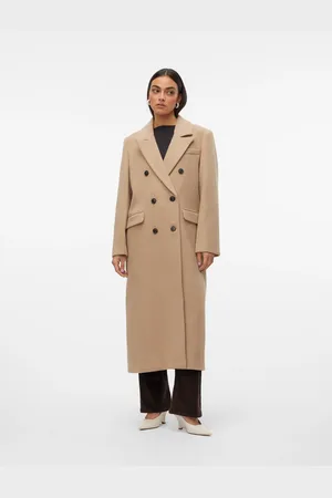 VERO MODA Langmantel »VMEDENSIA LONG WOOL COAT GA«