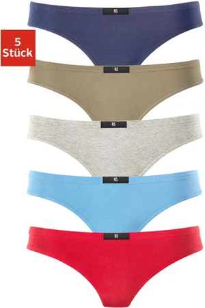 H.I.S String, (5er-Pack), aus elastischer Baumwoll-Qualität