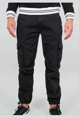 Alpha Industries Cargohose »Jet Pant«, mit seitlichen Cargotaschen und Kordelzug am Beinabschluss