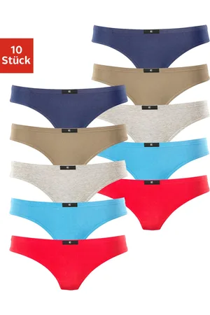 H.I.S String, (10er-Pack), aus elastischer Baumwoll-Qualität