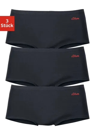 QS by s.Oliver Panty, (3er-Pack), aus elastischer Baumwoll-Qualität