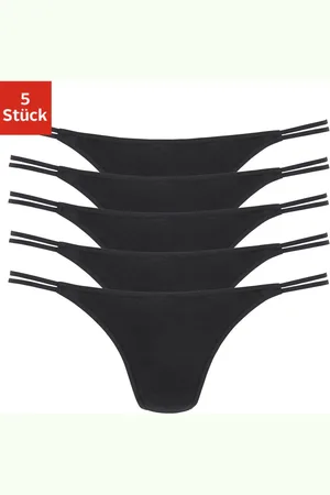 vivance collection String, (5er-Pack), aus elastischer Baumwolle