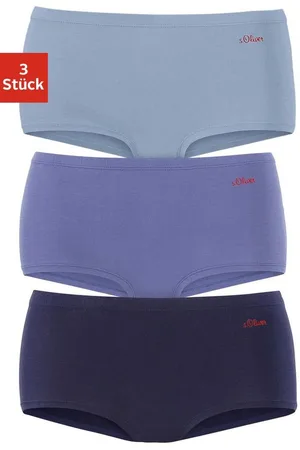 QS by s.Oliver Panty, (3er-Pack), aus elastischer Baumwoll-Qualität
