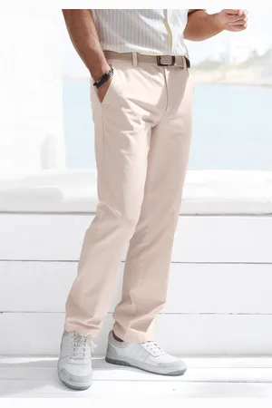 john devin Chinohose »regular-fit, lange Oxford Hose«, aus elastischer Baumwoll-Qualität