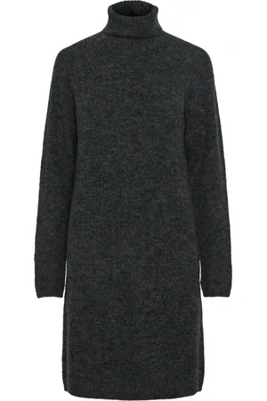 Pieces® Strickkleid »PCELLEN LS HIGH NECK KNIT DRESS NOOS BC«