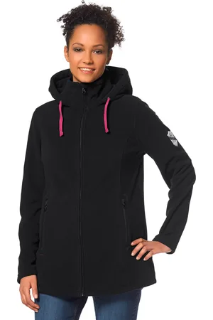 H.I.S Fleecejacke »aus recyceltem Material«, mit Kapuze, für kalte Temperaturen, mit Kapuze und Kordelzug, atmungsaktiv