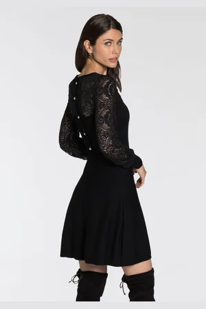 melrose Strickkleid, für besondere Anlässe, kurzes Kleid, taillierter Schnitt