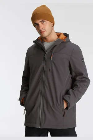Polarino Winterjacke, mit Kapuze, atmungsaktiv, wasserabweisend, winddicht
