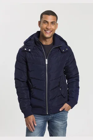 Bruno Banani Blouson, mit Kapuze, aus schnelltrocknendem Material, trendiger Stil
