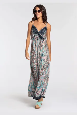 melrose Maxikleid, festliche Anlässe, in femininer Wickeloptik