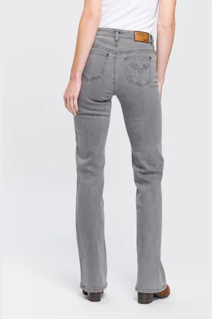 ARIZONA Bootcut-Jeans »Comfort-Fit«, ausgestellte Beinform, mit Eingrifftaschen, High-Waist