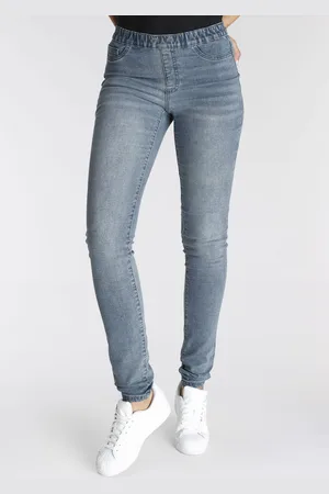 ARIZONA Jeansjeggings »mit leichtem Thermo Effekt«, extra-eng geschnitten, hohe Leibhöhe, mit Coinpocket