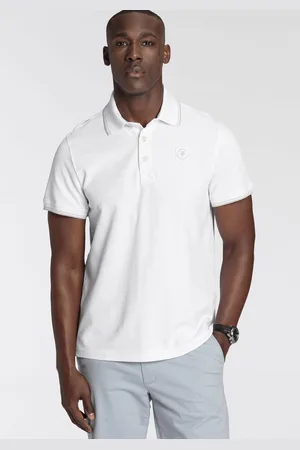 DELMAO Poloshirt, Kurzarm, lockere Passform, Polokragen, für Tennis oder Golf