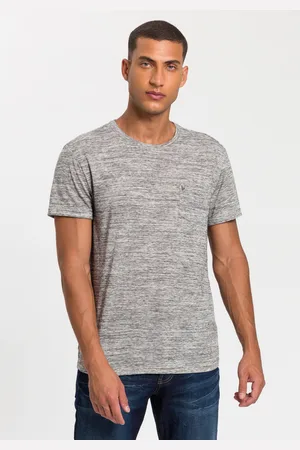 Bruno Banani T-Shirt, Kurzarm, Slim Fit, unifarben, Rundhalsausschnitt