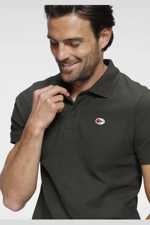KangaROOS Poloshirt, Kurzarm, mit Polokragen, aus Piqué-Stoff, aus 100% Baumwolle