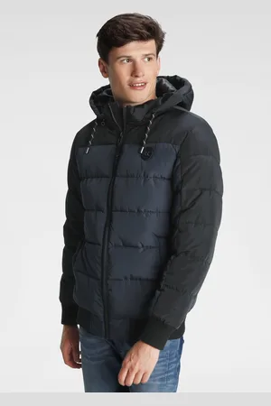 H.I.S Steppjacke, mit Kapuze, für kühle und windige Tage, aus leichtem Webstoff