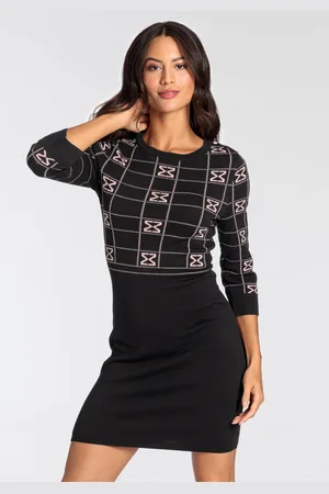 melrose Strickkleid, für Sommer und Party, Mini-Länge, femininer Look