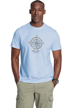 DELMAO T-Shirt, Kurzarm, bedruckt, Rundhals, aus Baumwolle