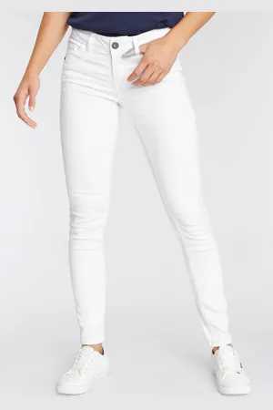 ARIZONA Skinny-fit-Jeans »mit Keileinsätzen«, extra-enger Beinschnitt, niedrige Leibhöhe