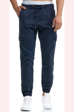 INDICODE Cargohose »INLevi«, mit seitlichen Cargotaschen und elastischen Bündchen