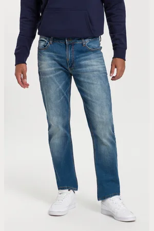 H.I.S Straight-Jeans »DIX«, gerade Beinform, niedrige Leibhöhe, Used-Waschung