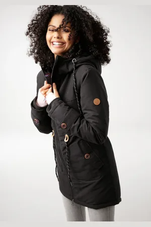 KangaROOS Winterjacke, mit Kapuze, mit Fleece-Fütterung