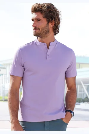john devin Poloshirt »mit Stehkragen,«, Regular-Fit, aus Baumwoll-Piqué