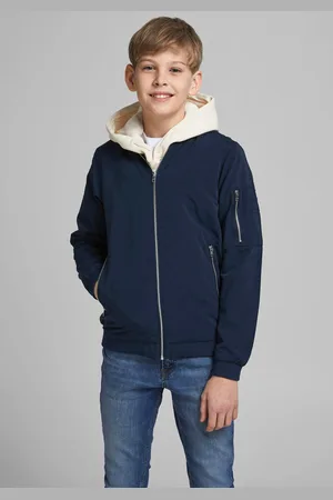 JACK & JONES Bomberjacke »JJERUSH BOMBER NOOS JNR«, ohne Kapuze