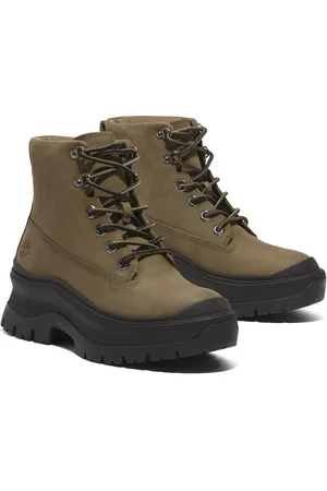 Timberland Schnürstiefelette »ROXIE LANE MID LACE UP BOOT«, Winterschuhe, Winterstiefel, Schnürboots, Winterboots