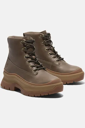 Timberland Schnürstiefelette »ROXIE LANE MID LACE UP BOOT«, Winterschuhe, Winterstiefel, Schnürboots, Winterboots