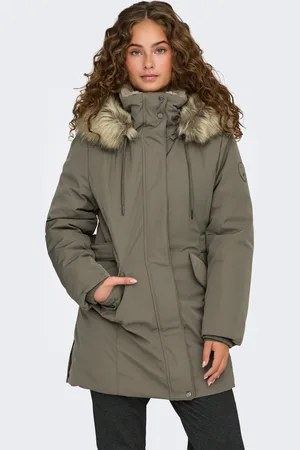 ONLY Parka »ONLNEWPRISKA PARKA CC OTW«, mit Kapuze